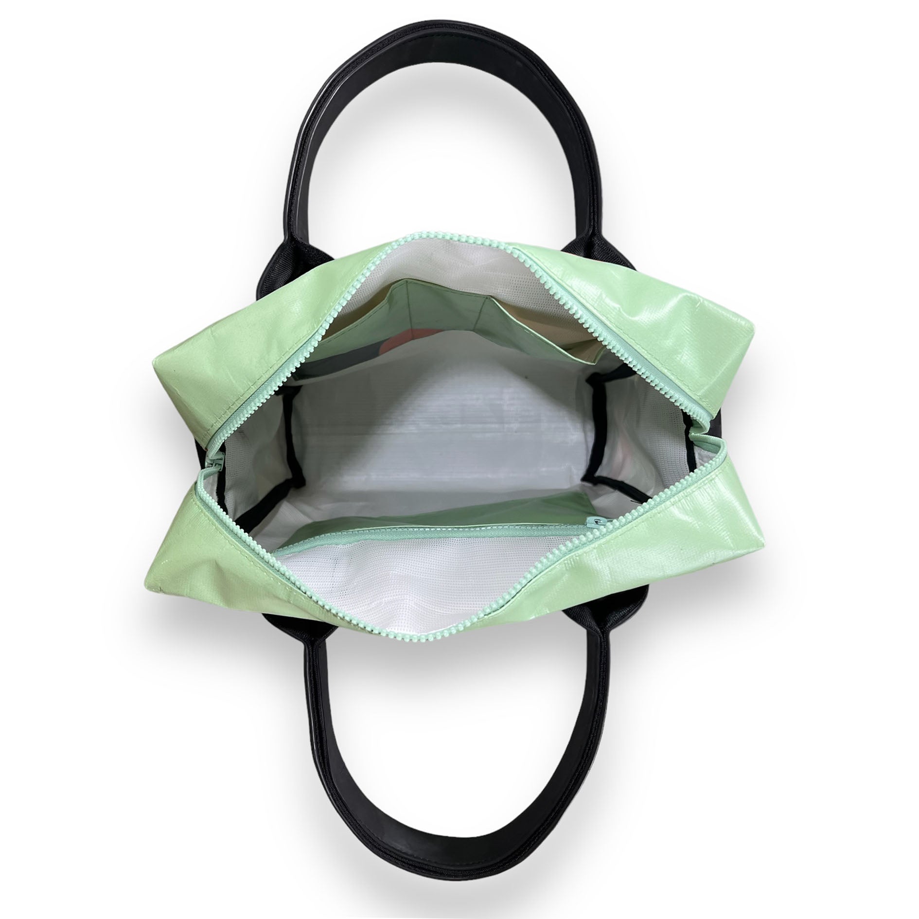 Upcycled from carnaby street scaffolding banners bag, unisex shoulder bag.