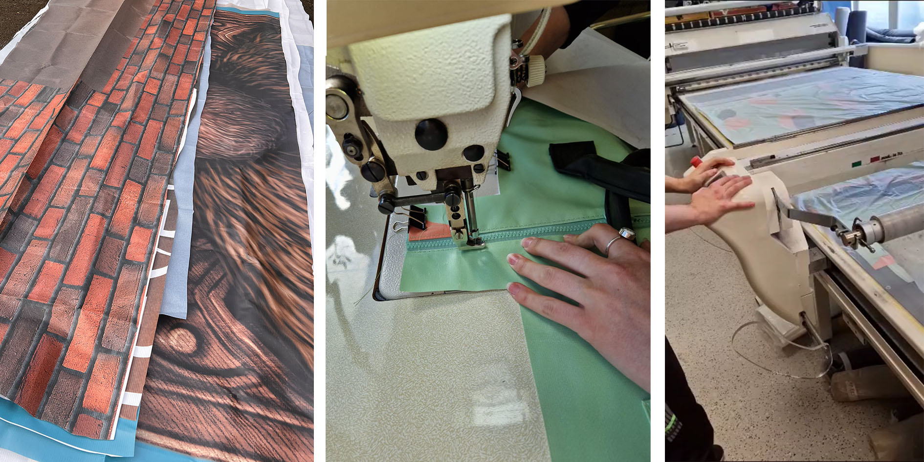 This is how Uppybags make recycled material bags
